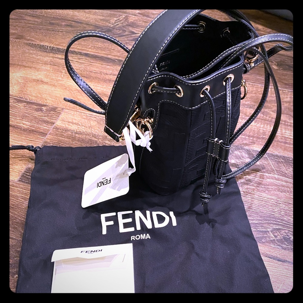 Fendi Mon Tresor Canvas Bag